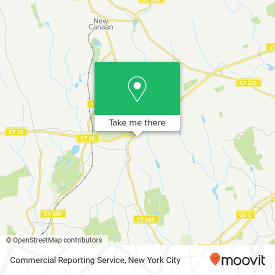 Commercial Reporting Service map