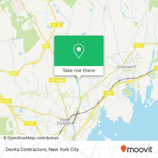 Devita Contractors map