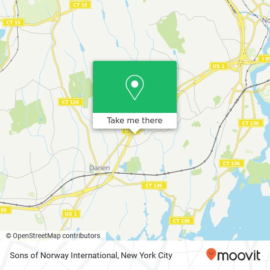 Sons of Norway International map