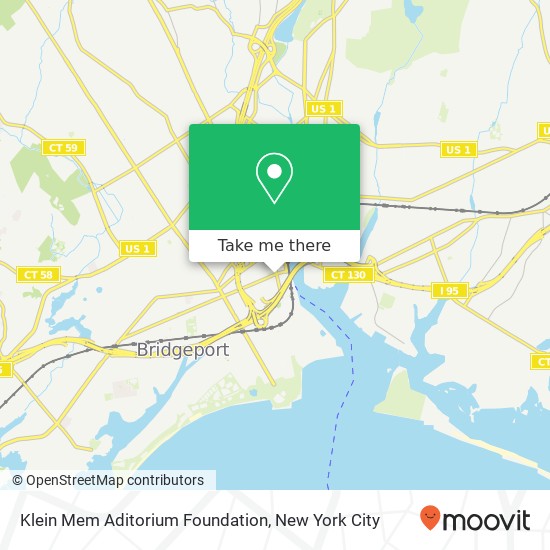 Klein Mem Aditorium Foundation map