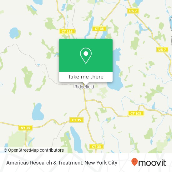 Mapa de Americas Research & Treatment