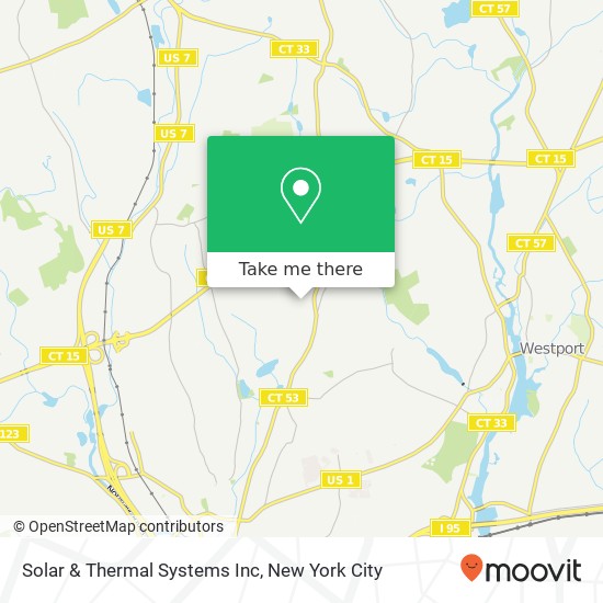 Mapa de Solar & Thermal Systems Inc