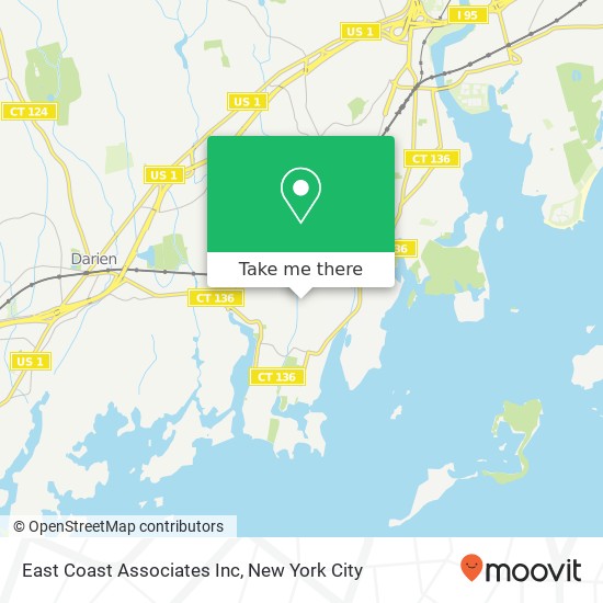 East Coast Associates Inc map
