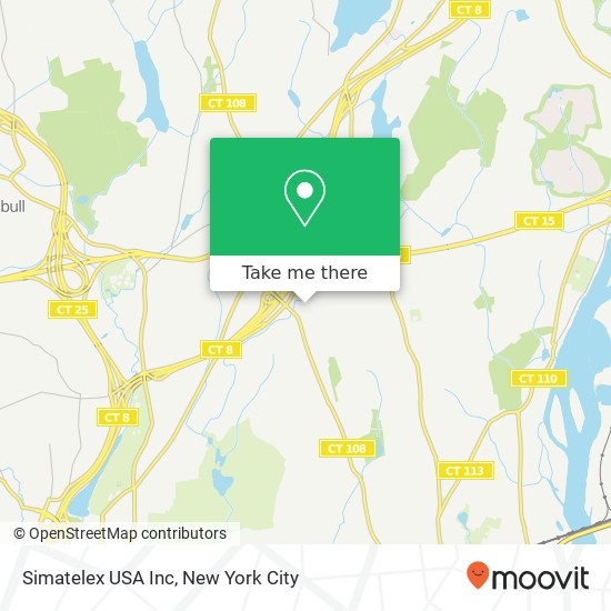 Mapa de Simatelex USA Inc