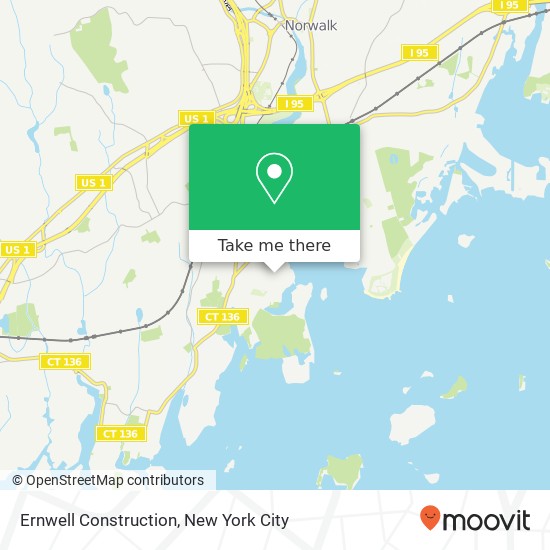 Mapa de Ernwell Construction