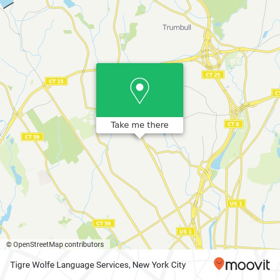 Mapa de Tigre Wolfe Language Services