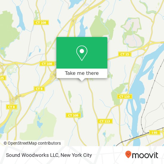 Mapa de Sound Woodworks LLC
