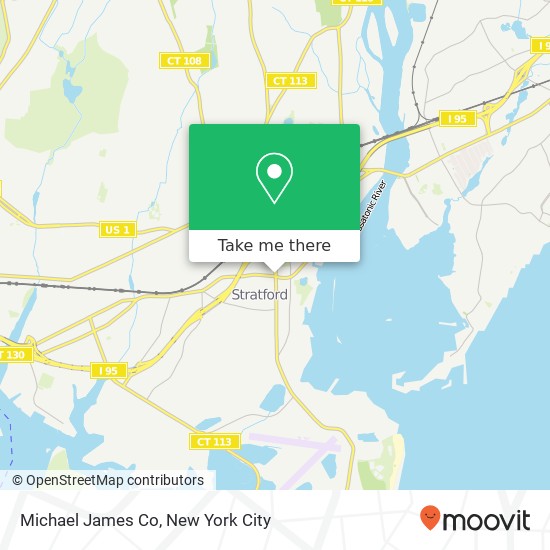 Michael James Co map