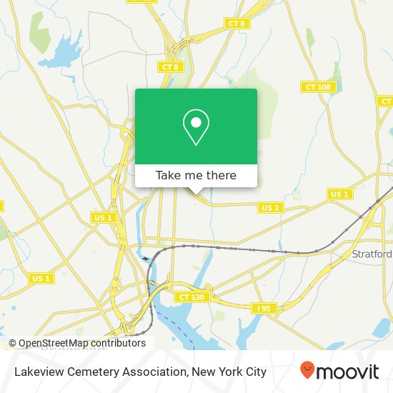 Mapa de Lakeview Cemetery Association