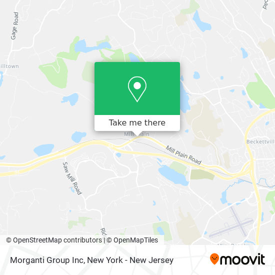Morganti Group Inc map