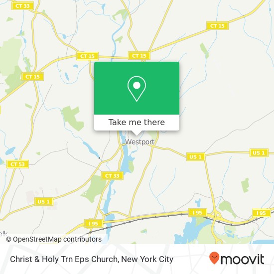 Christ & Holy Trn Eps Church map