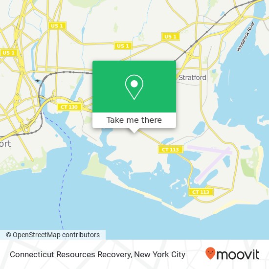 Connecticut Resources Recovery map