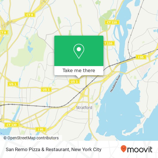 San Remo Pizza & Restaurant map