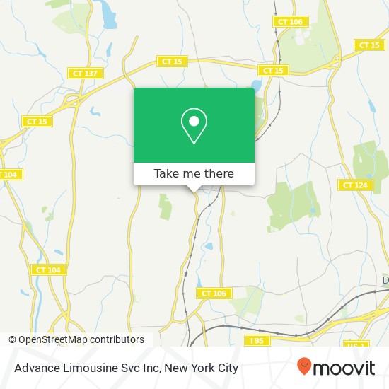 Mapa de Advance Limousine Svc Inc