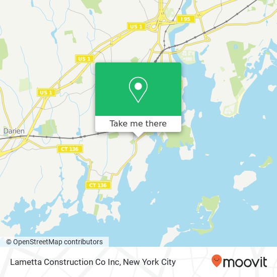 Mapa de Lametta Construction Co Inc