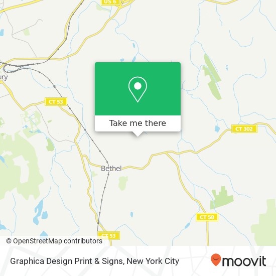Graphica Design Print & Signs map