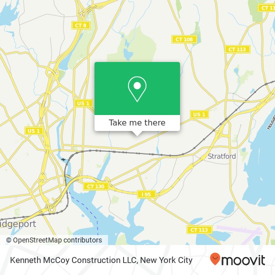 Mapa de Kenneth McCoy Construction LLC