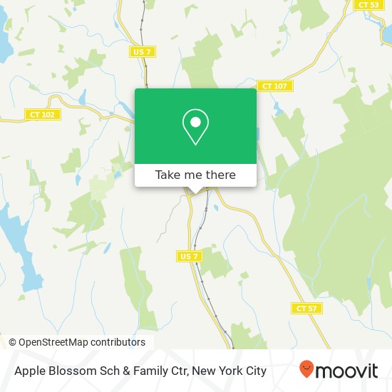Apple Blossom Sch & Family Ctr map