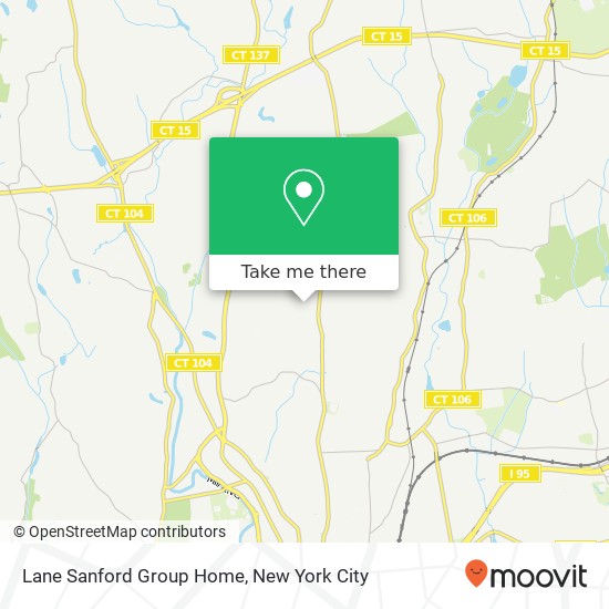 Lane Sanford Group Home map