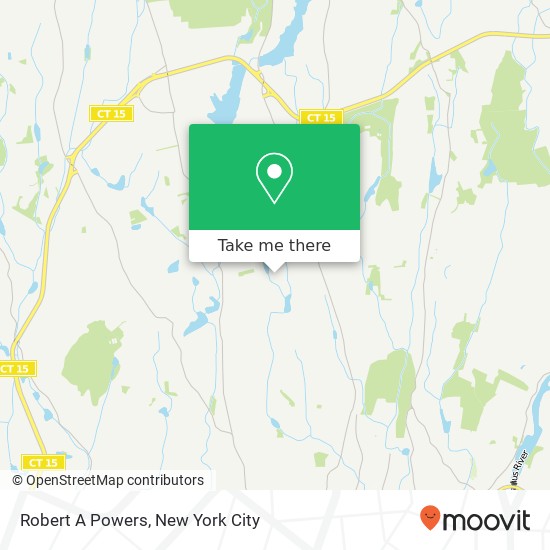Mapa de Robert A Powers
