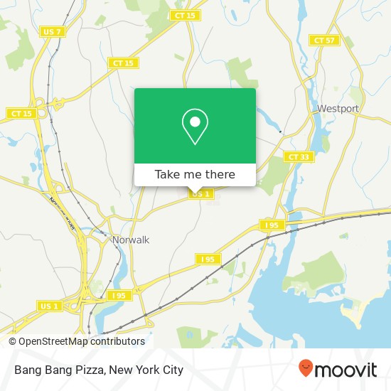 Bang Bang Pizza map