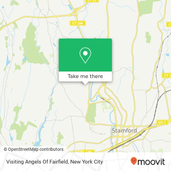 Mapa de Visiting Angels Of Fairfield