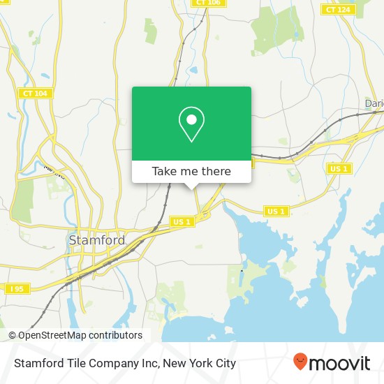 Stamford Tile Company Inc map