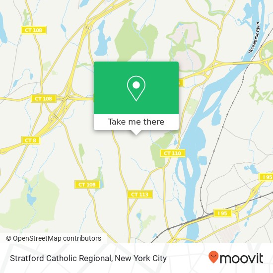 Mapa de Stratford Catholic Regional