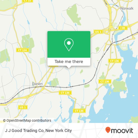 Mapa de J J Good Trading Co