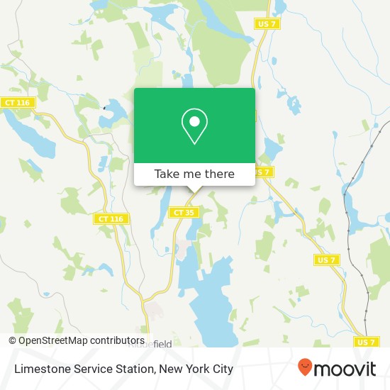 Mapa de Limestone Service Station