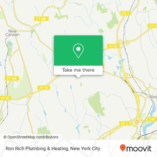 Mapa de Ron Rich Plumbing & Heating