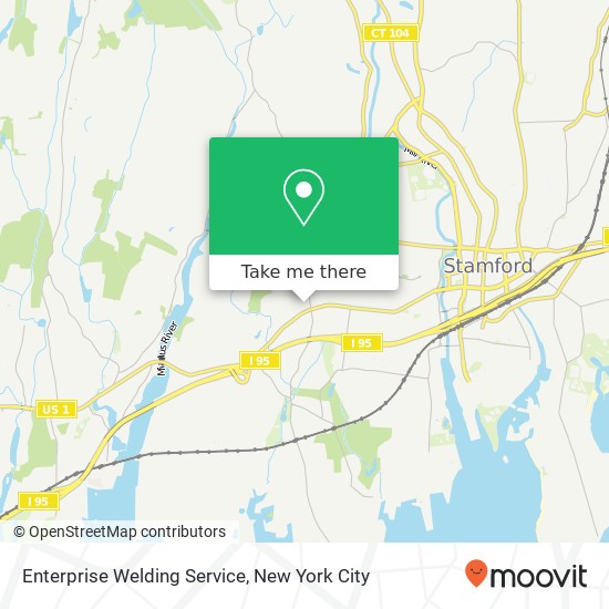 Mapa de Enterprise Welding Service