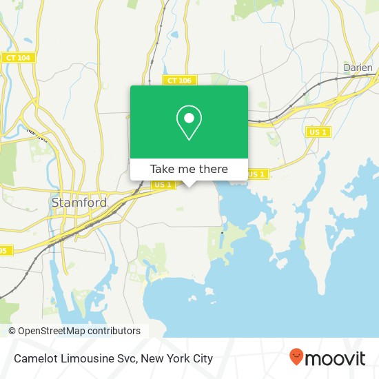 Camelot Limousine Svc map