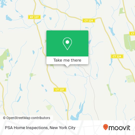 Mapa de PSA Home Inspections