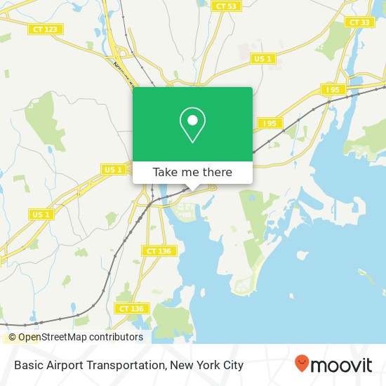 Basic Airport Transportation map