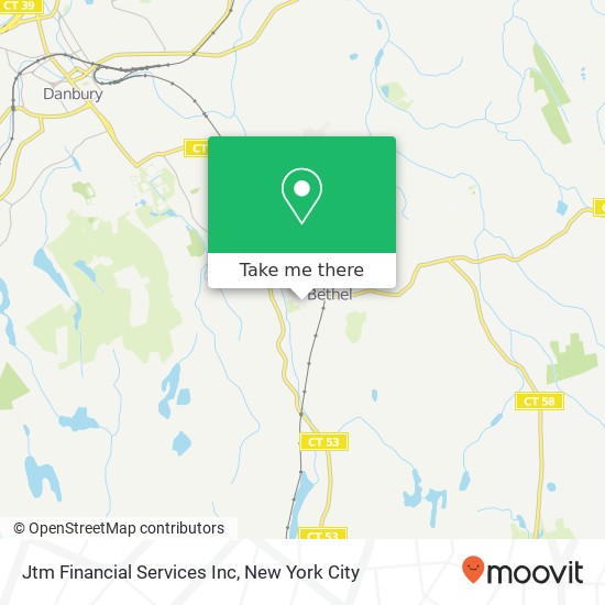 Jtm Financial Services Inc map