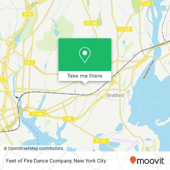 Feet of Fire Dance Company map