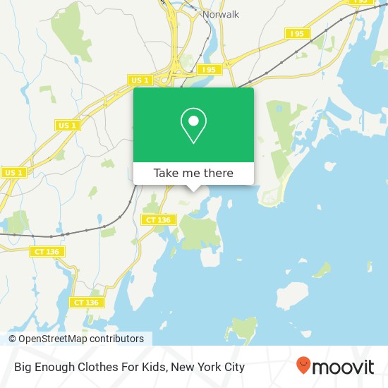 Mapa de Big Enough Clothes For Kids