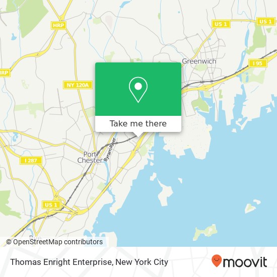 Mapa de Thomas Enright Enterprise
