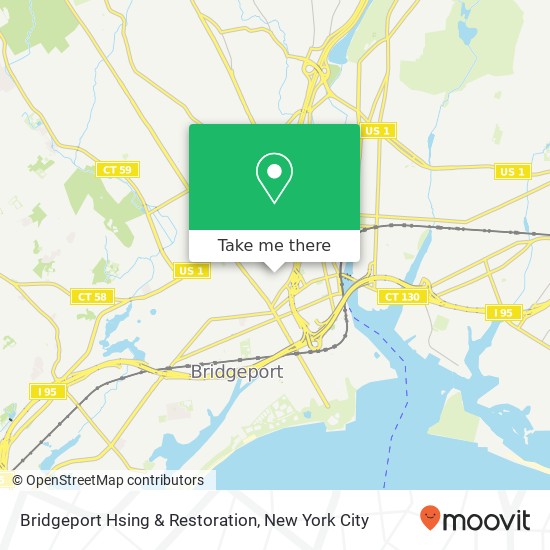 Bridgeport Hsing & Restoration map