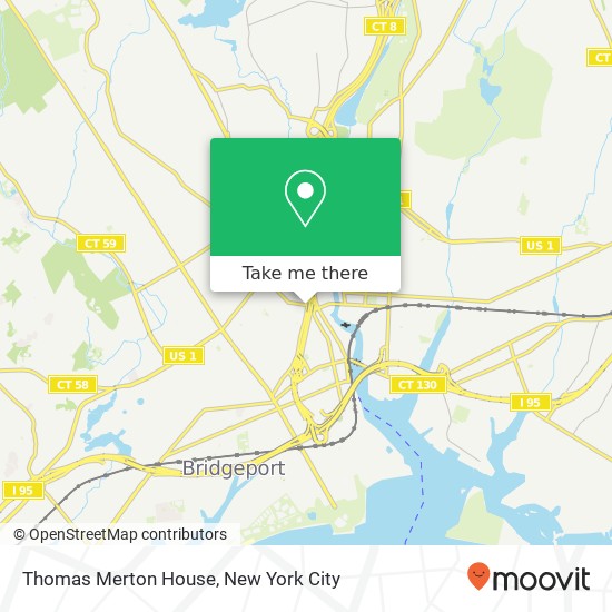 Mapa de Thomas Merton House