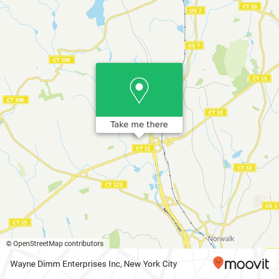 Wayne Dimm Enterprises Inc map