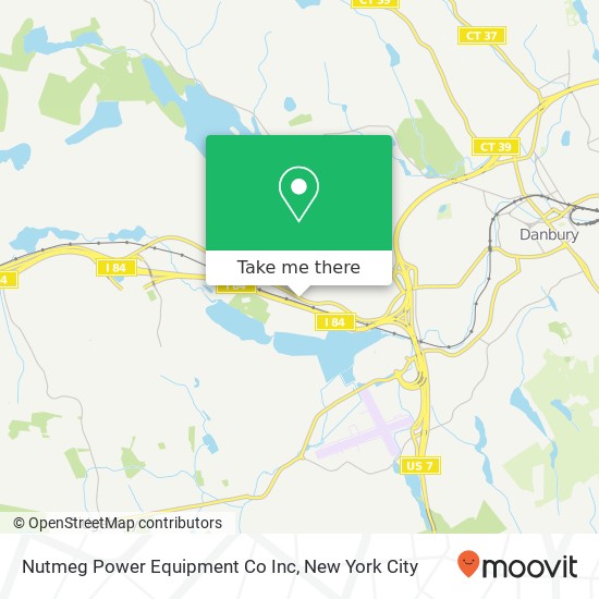 Nutmeg Power Equipment Co Inc map