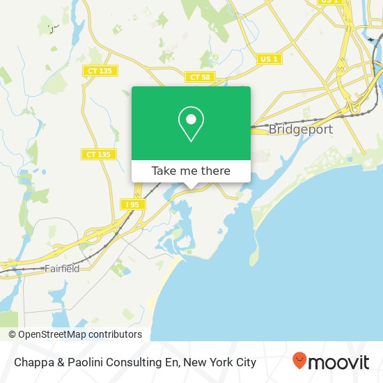 Chappa & Paolini Consulting En map