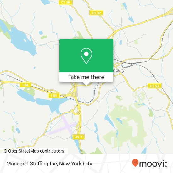 Managed Staffing Inc map