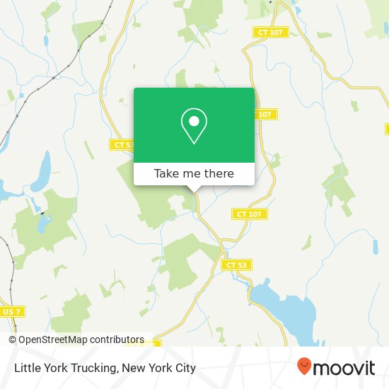 Little York Trucking map