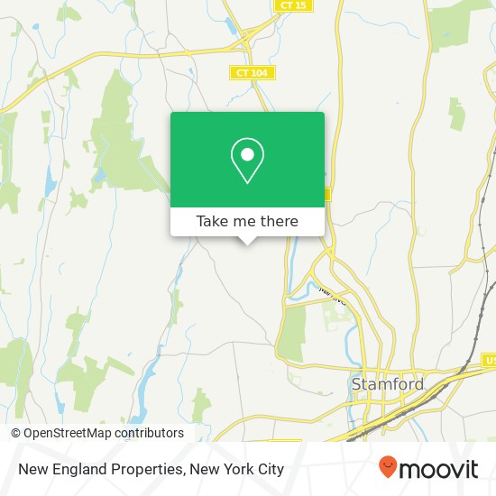 Mapa de New England Properties
