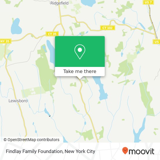 Mapa de Findlay Family Foundation