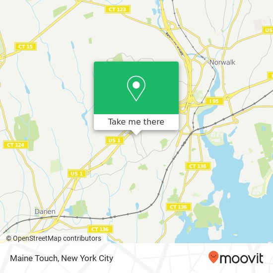 Mapa de Maine Touch