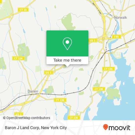 Mapa de Baron J Land Corp